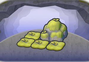 Mossy Boulder habitat in Pokopia