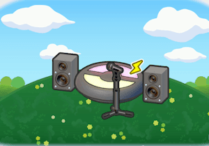 Recital Stage habitat in Pokopia