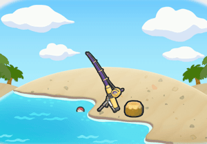 Ocean Fishing Spot habitat in Pokopia