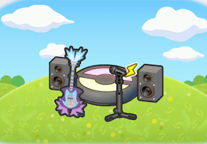 Low-Key Rock Stage habitat in Pokopia