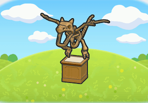 Wing Fossil Display habitat in Pokopia