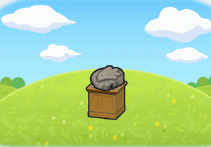 Sail Fossil Display habitat in Pokopia