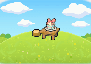 Lovely Ribbon Cake habitat in Pokopia