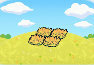 Yellow Tall Grass habitat in Pokopia