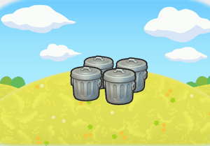 Trash Can Central habitat in Pokopia