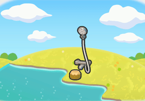 Hot-Spring Shower habitat in Pokopia