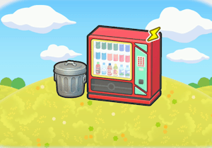 Vending Machine Set habitat in Pokopia