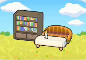 Spooky Study habitat in Pokopia